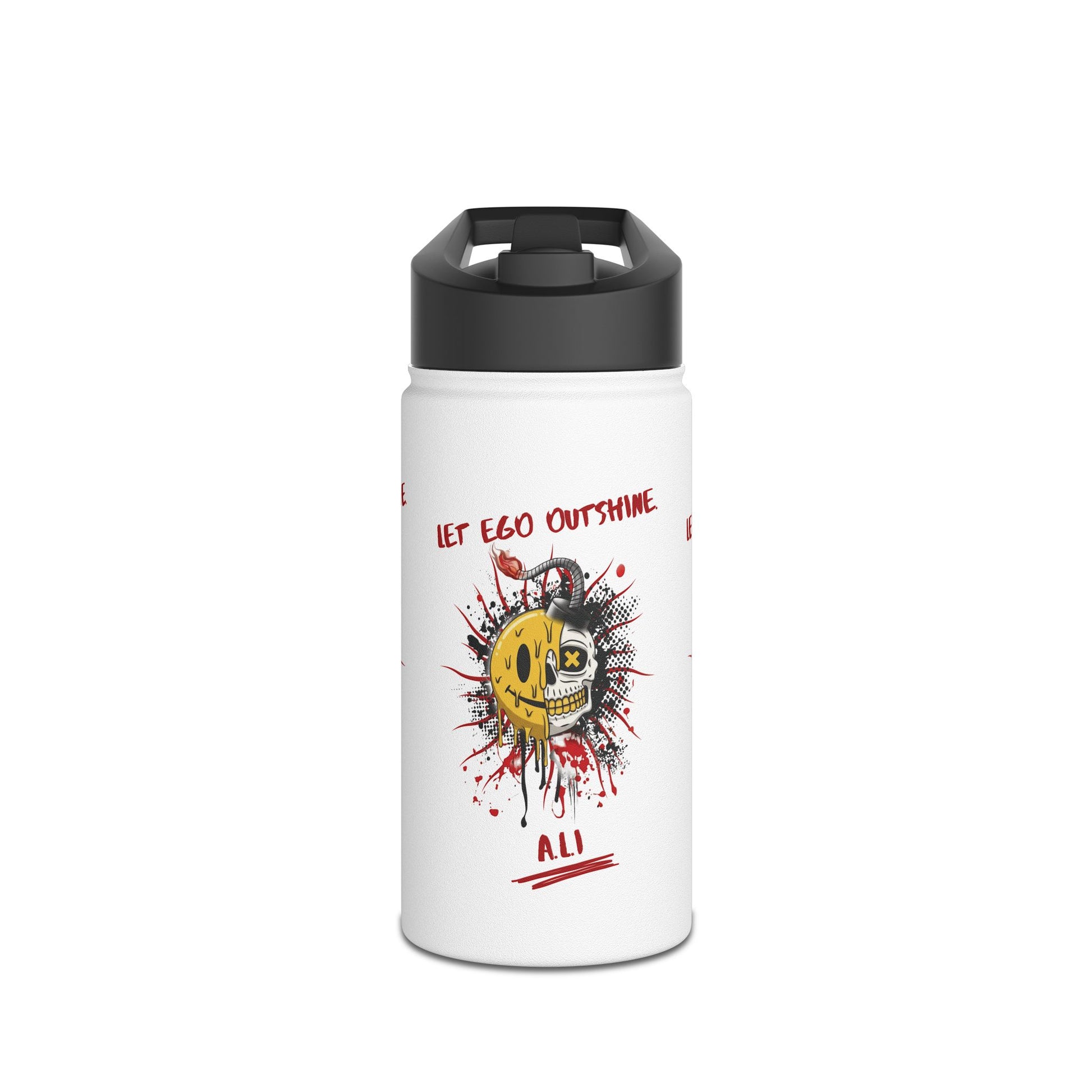 The perfect personalized gift for birthdays or gyms. Custom H2 Aura water bottles with unique initial designs. Durable, BPA-free, and vacuum insulated.